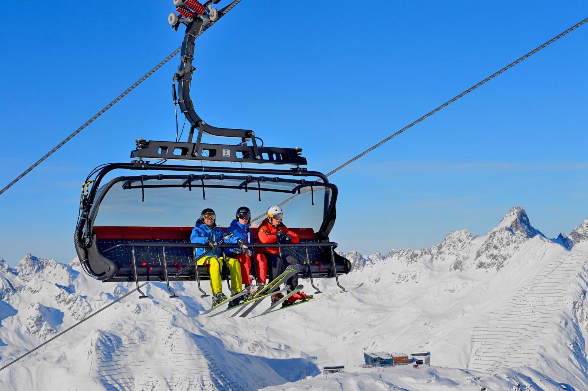 Hotel Garni Bellevue Ischgl Bagian luar foto